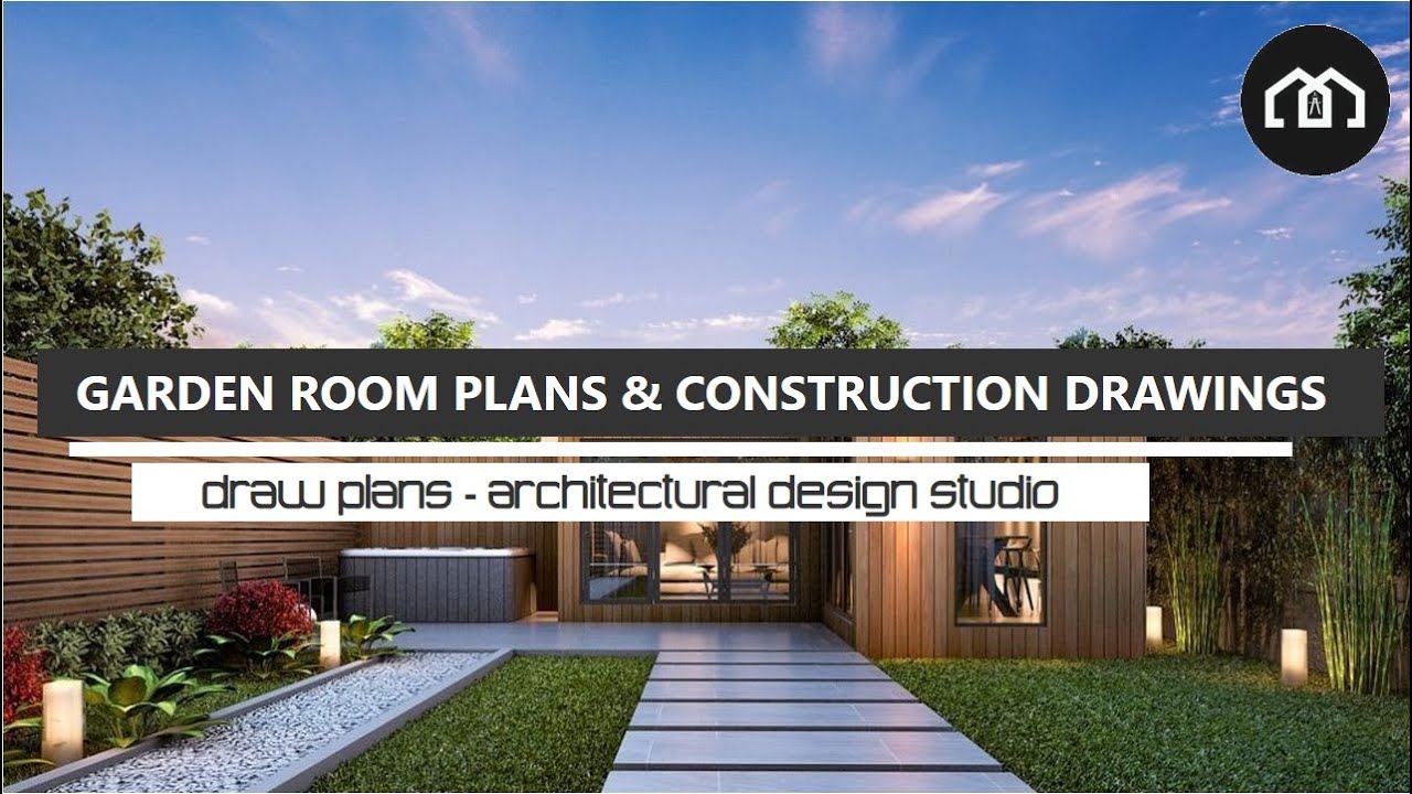 Draw Plans Garden Room Designs - Garden Room Plans & Garden Room Construction Drawings From £395