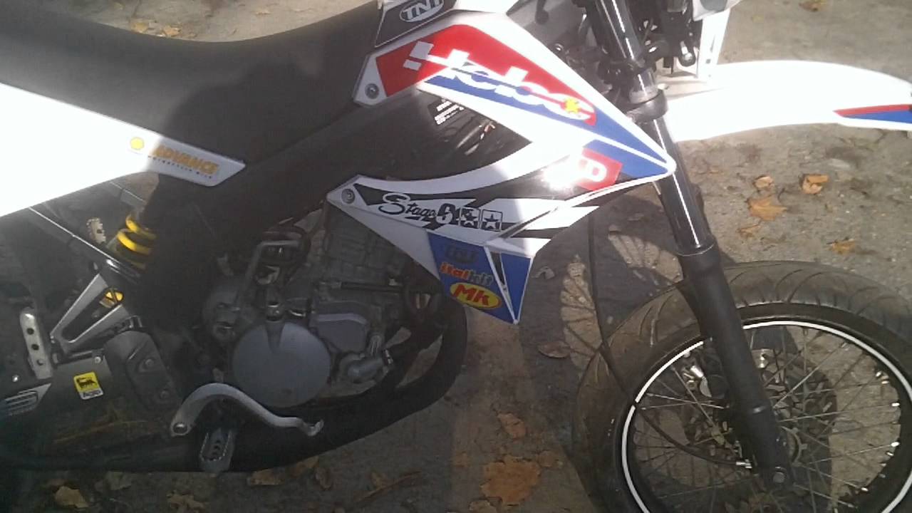 DERBI SENDA SUPERMOTO 50 2010 PHVA 17,5, REVO SYNTH, METRAKIT RK REPLICA