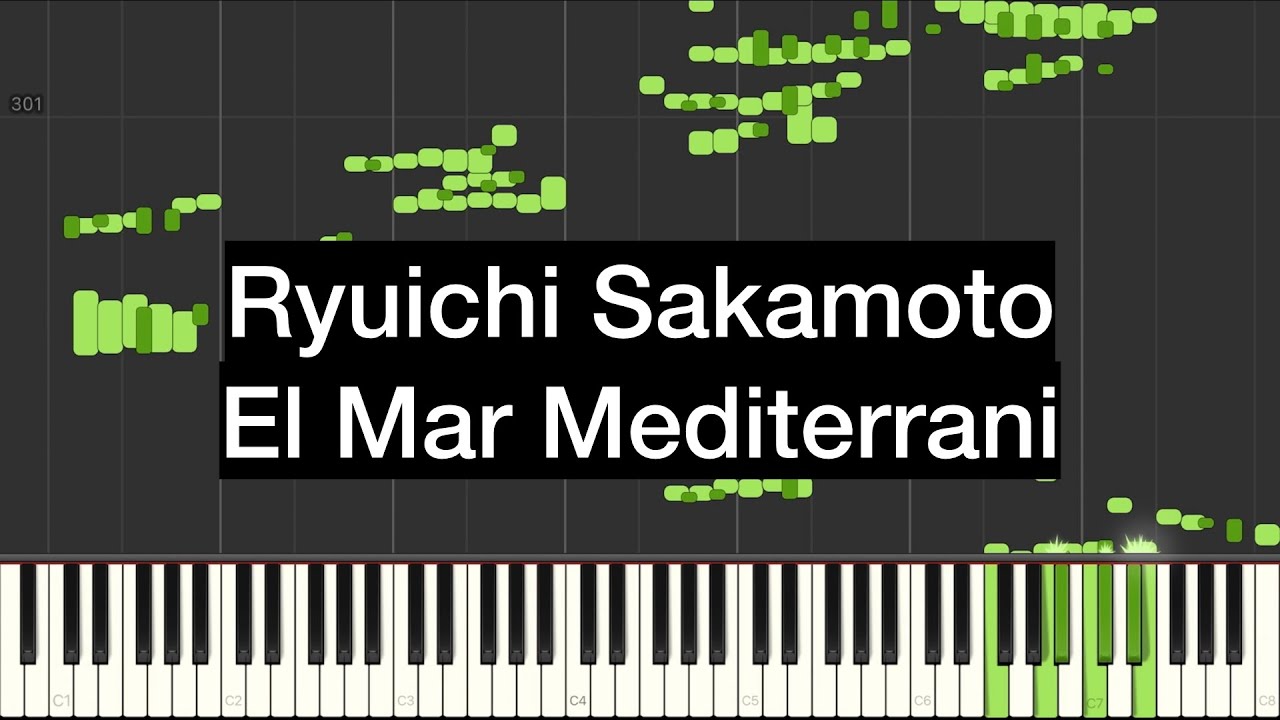 Ryuichi Sakamoto - El Mar Mediterrani (MIDI piano recorded in Playing The Orchestra 1997“f”)