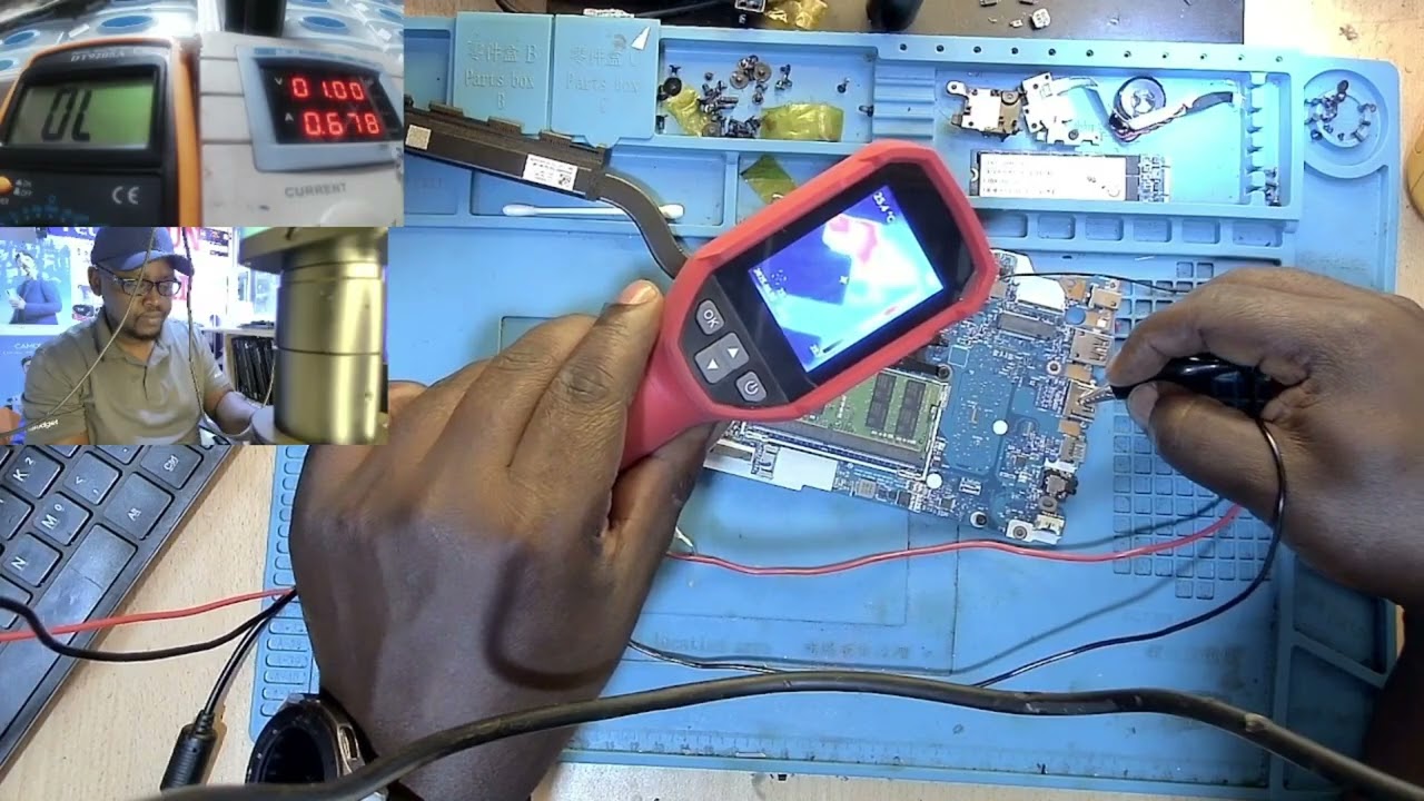 How to fix missing voltages on any laptop motherboard