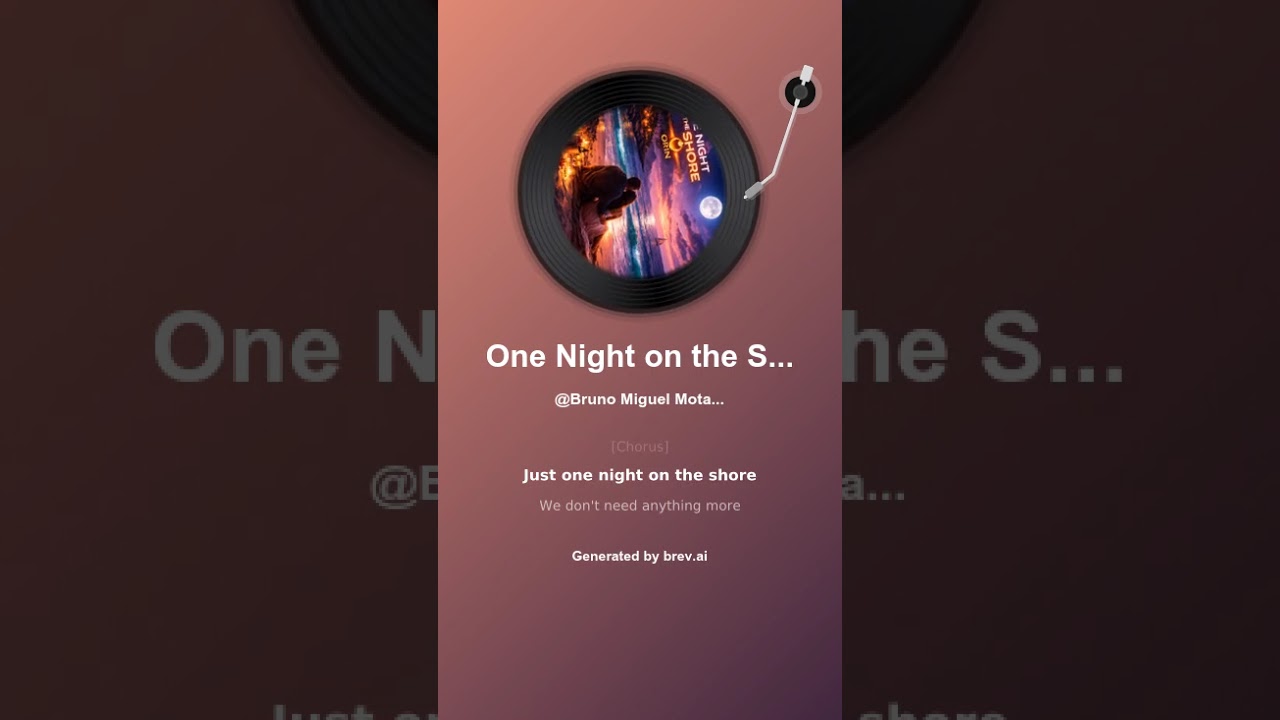 OR1N - One Night In The Shore