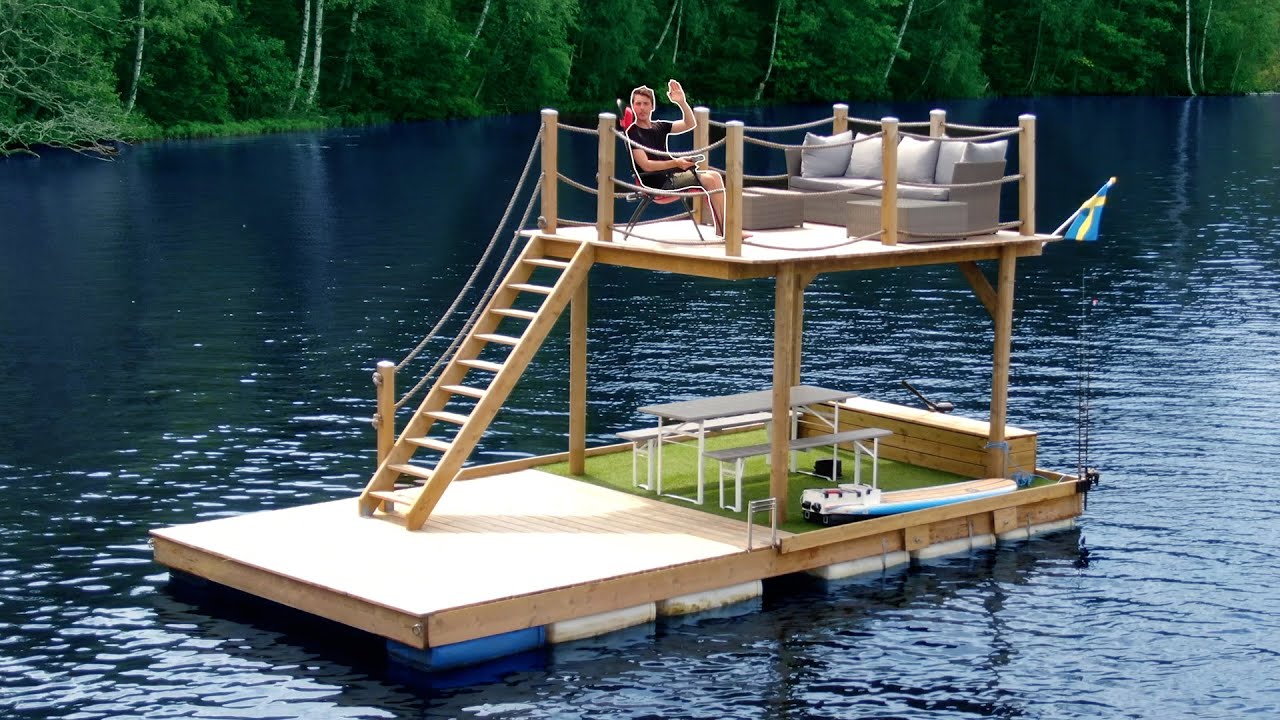 Making The ELECTRIC Raft Powered by Batteries