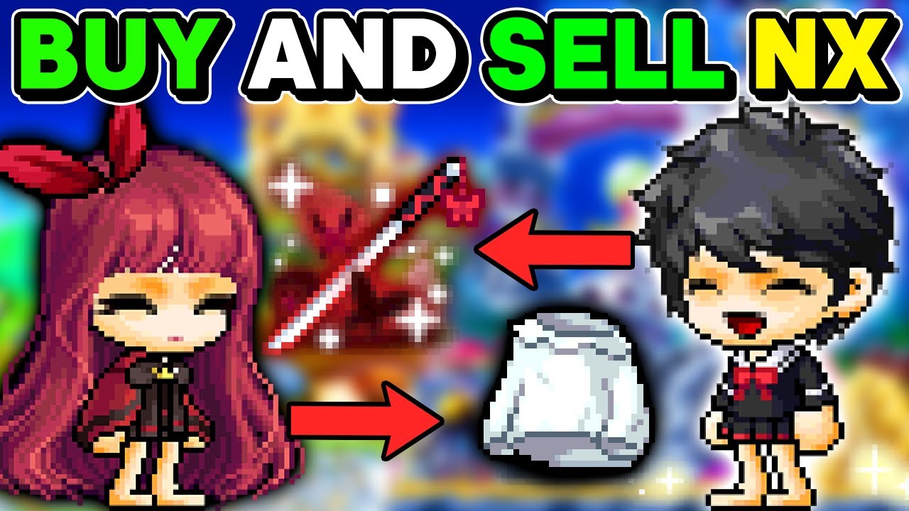 Как купить и продать NX на торговой площадке MapleStory в Steam