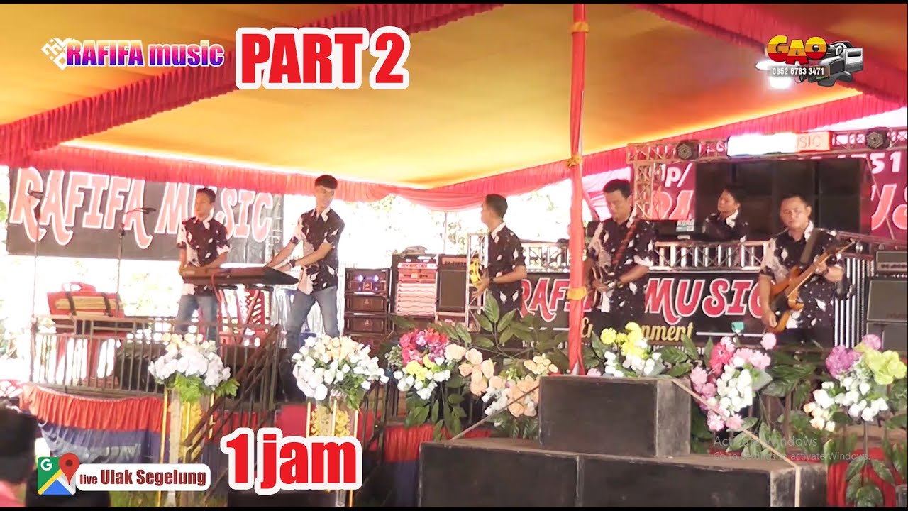1 JAM BERSAMA RAFIFA MUSIC @ SEGELUNG PART 2