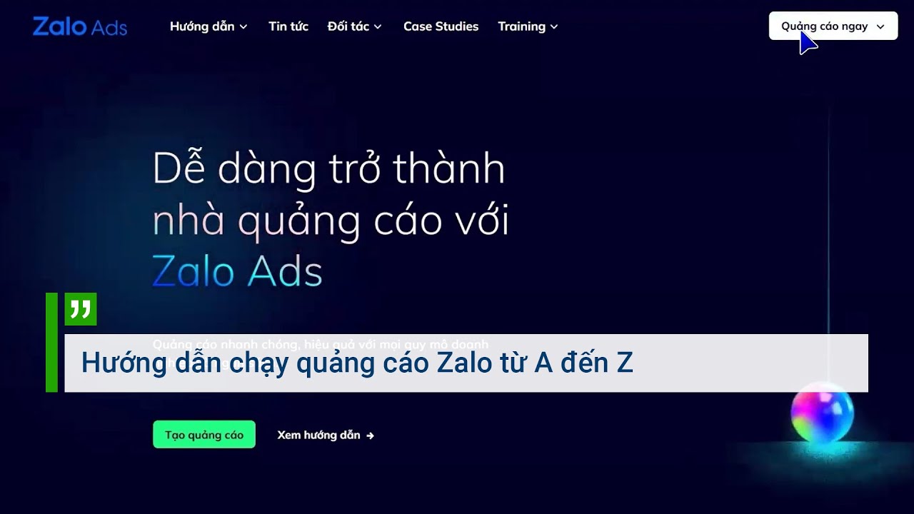 Hướng dẫn chạy quảng cáo Zalo từ A đến Z