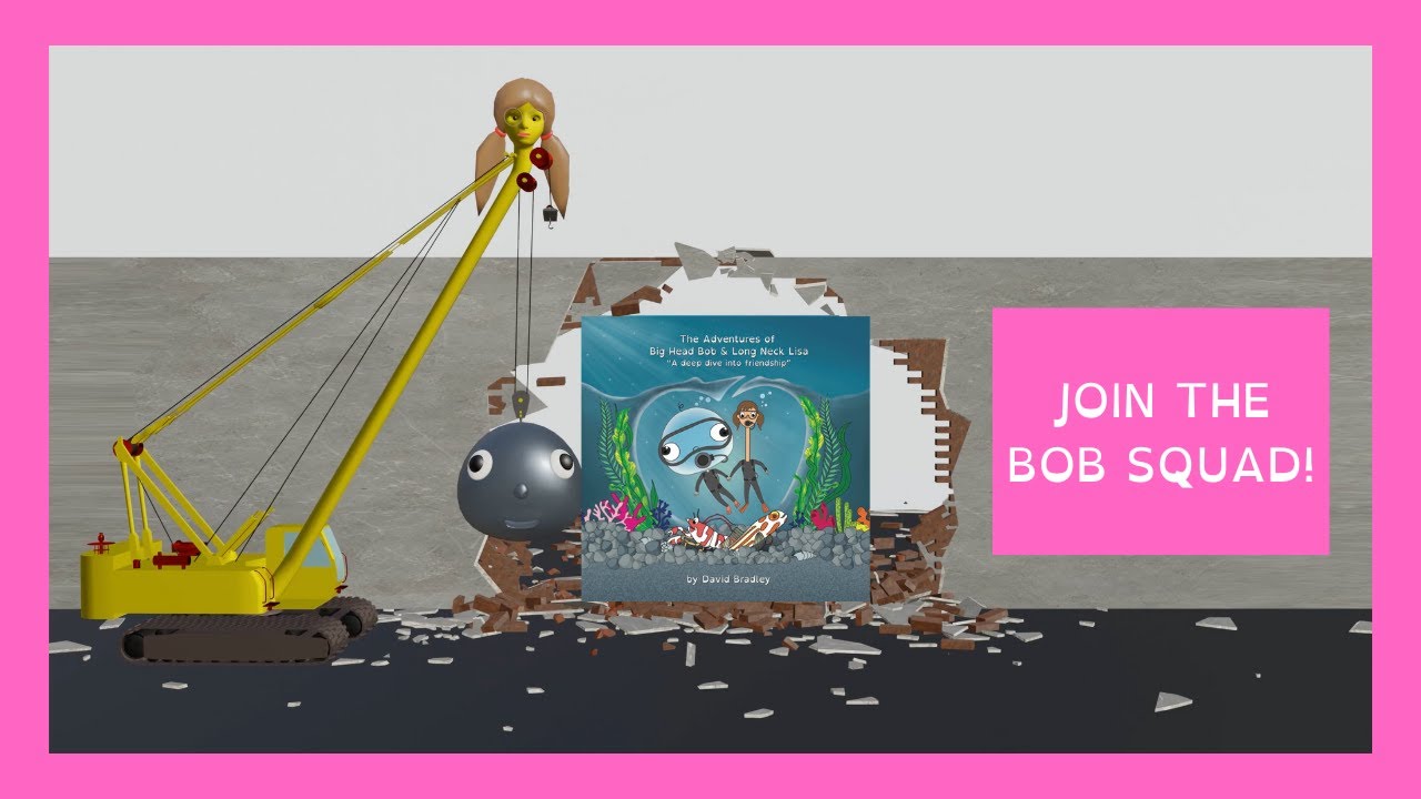 Take a Deep Dive Into Friendship | New Book | Big Head Bob