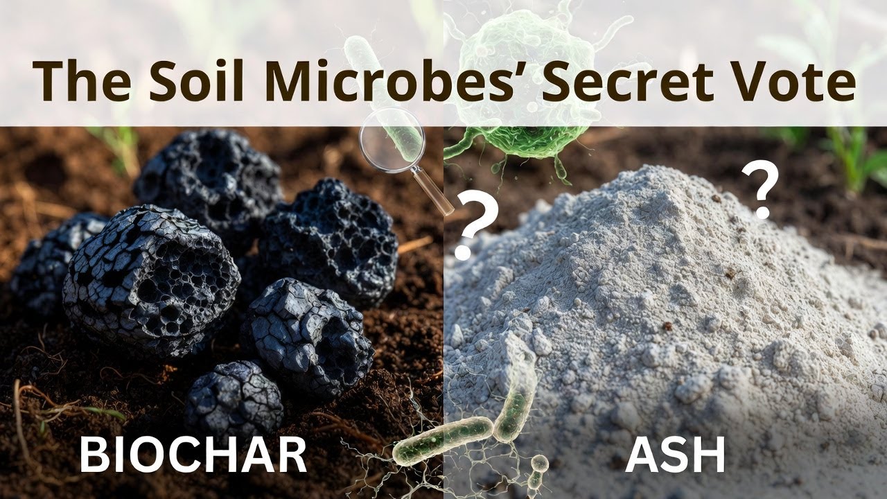 Biochar vs. Wood Ash: Which Carbon Source Actually Builds Soil?