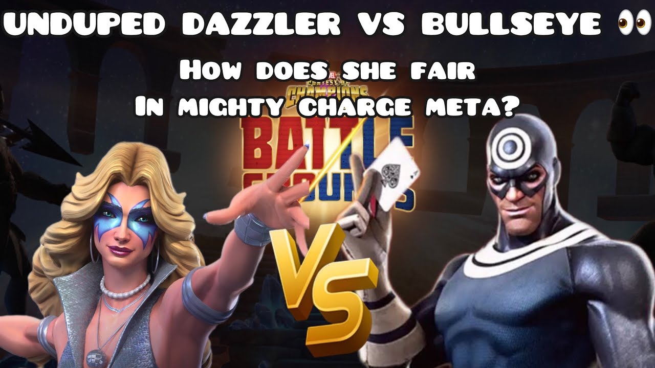 Unduped Dazzler Vs Bullseye! | Learn With Me!