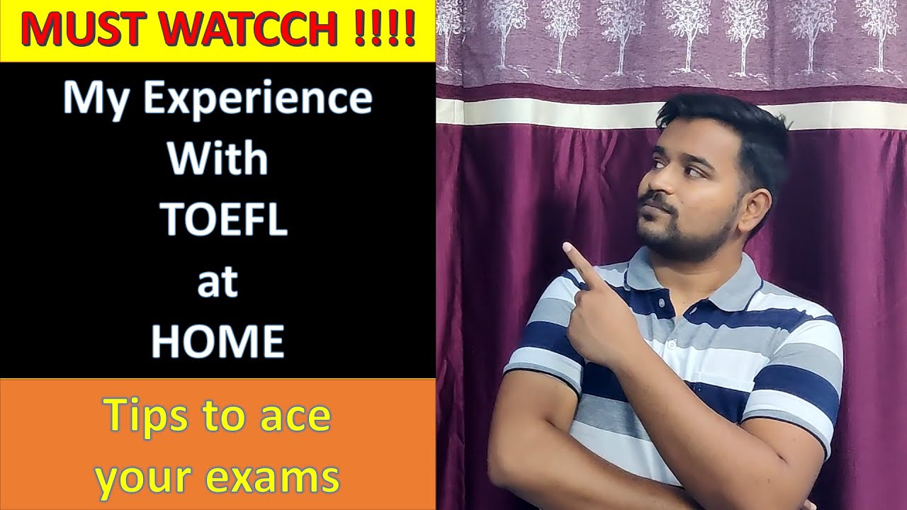 MY EXPERIENCE WITH TOEFL AT HOME || TIPS TO ACE YOUR EXAMS || MS IN US