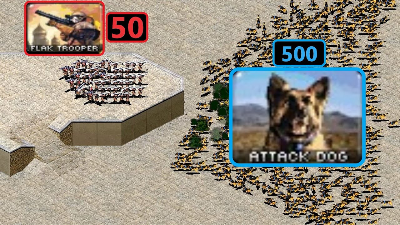 Dogs Survival - Flak Troopers - Red Alert 2