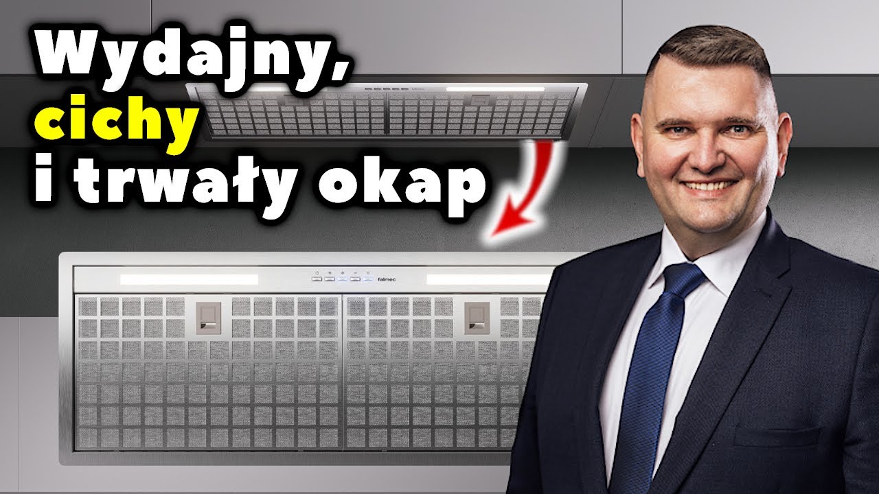 Idealny okap do domu. Właściwe podłączenie. Falmec Grupa Silnikowa NRS 50 zabudowa 5 lat gwarancji