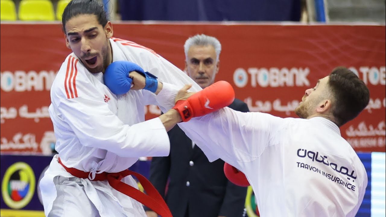 The World Games 2017 - Male Kumite -75 kg - Ali Asghar Asiabari (IRI) - Thomas Scott (USA) #karate