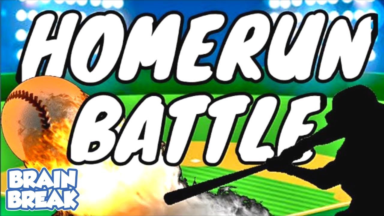 Homerun Battle | Baseball  Homerun Derby Brain Break