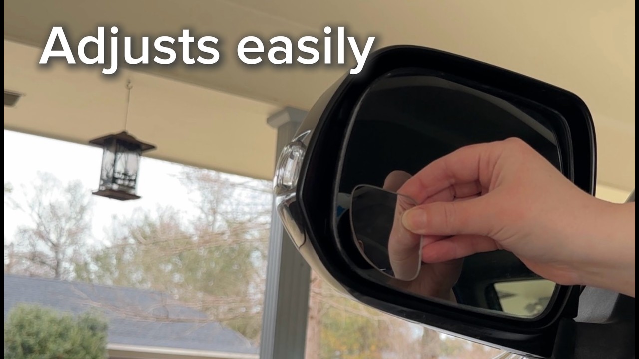 Adjustable Blind Spot Mirror That Makes Driving Feel Safer
