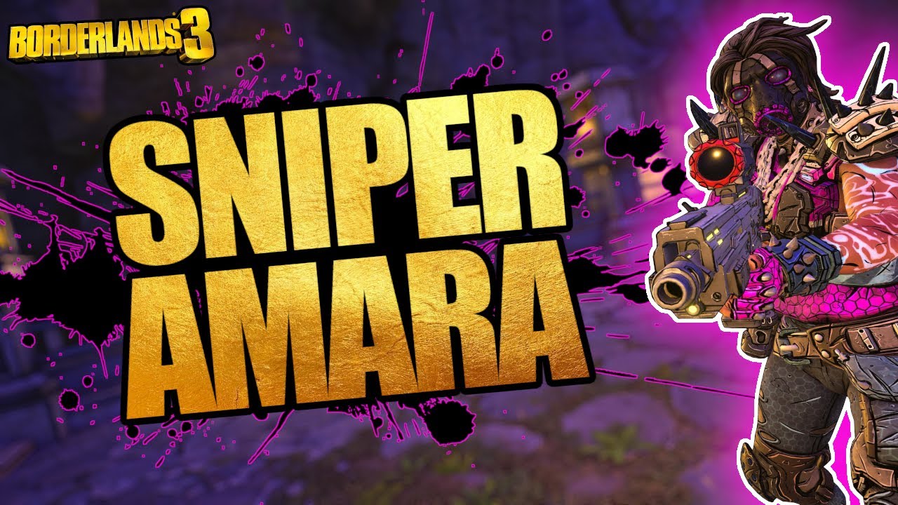 Sniper Amara Build! The New BEST Level 72, Mayhem 10 & 11 Amara Build In Borderlands 3!