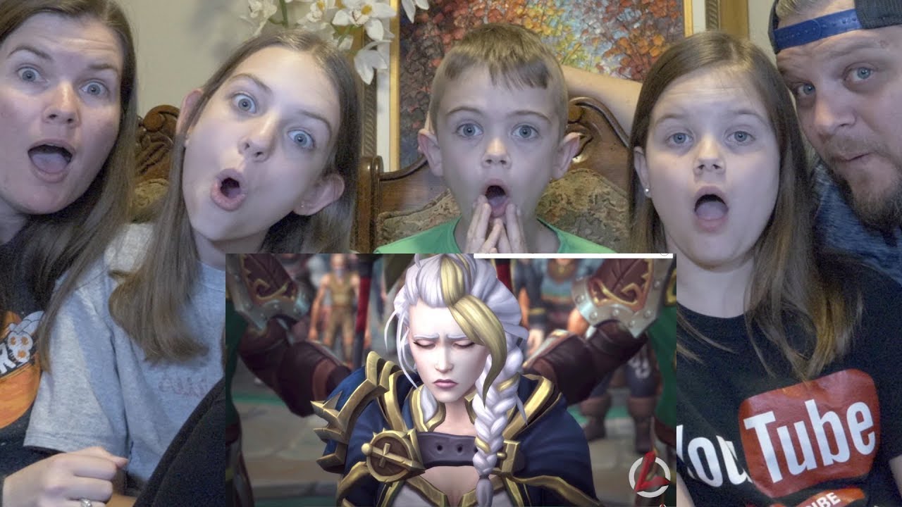 WOW REACTION | ALL JAINA PROUDMOORE CINEMATICS
