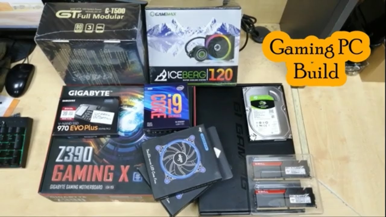 Gaming pc build with Gigabyte Z390 Gaming X Motherboard & Intel i9 9900KF Processor | Insource IT