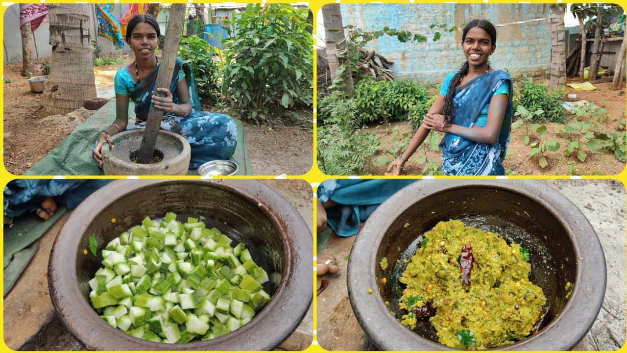 Beerakaya Roti Pachadi బీరకాయ రోటి పచ్చడి మాకు కావాల్సిన గోంగూర విత్తనాలు మాపెరట్లోనే వేసుకున్నాము 