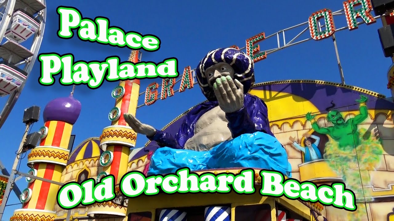 Palace Playland at Old Orchard Beach, Maine - Full Walkthrough of Grand Orient Fun House