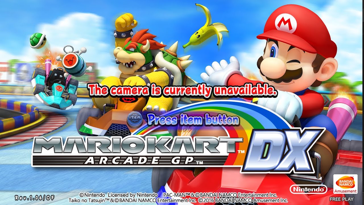 Mario Kart Arcade GP DX Rev 1.06/OF Co-Op and VS. FT:@jaloncola8805 and @maxsouthy