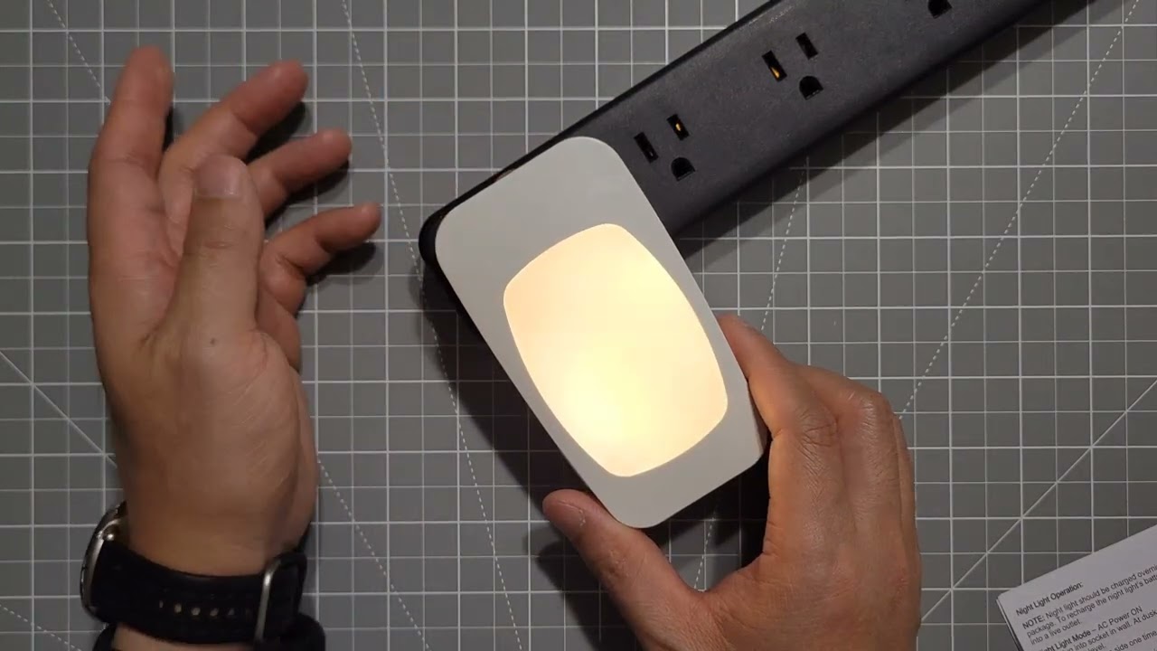 Energizer Power Failure Night Light Foldable Plug 