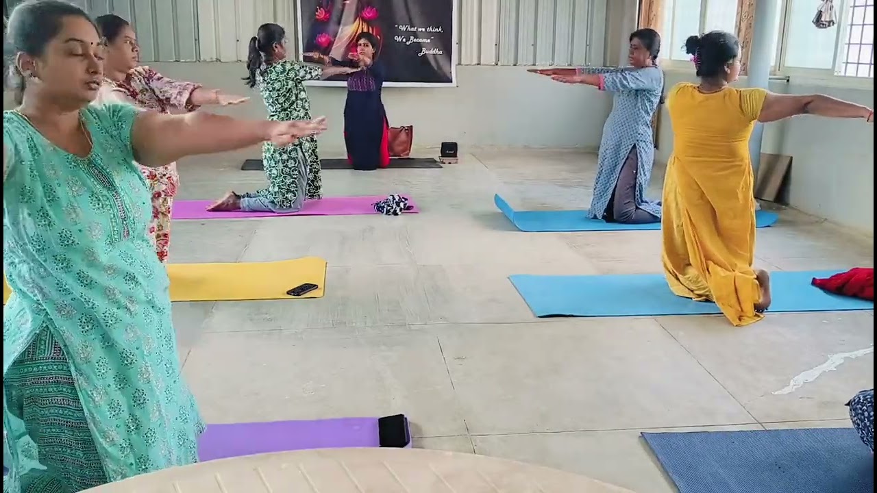 My happy yoginis || Morning yoga #weightloss #yoga #new