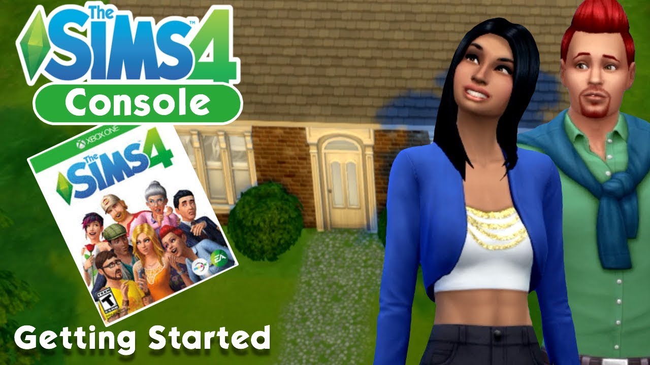 Первая игра в The Sims 4 на Xbox One (CAS/Speed ​​Build) — Консоль Sims 4