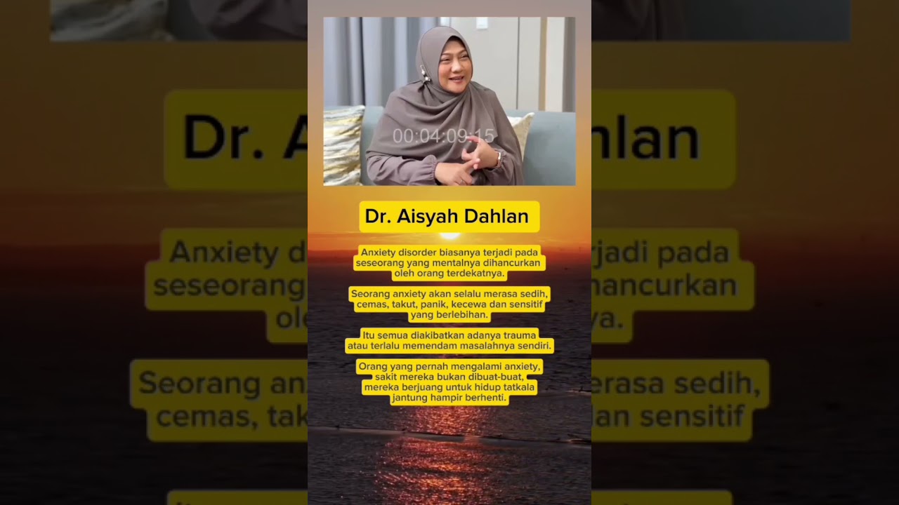 anxiety itu menyeramkan😟#shortvideo #draisyahdahlan