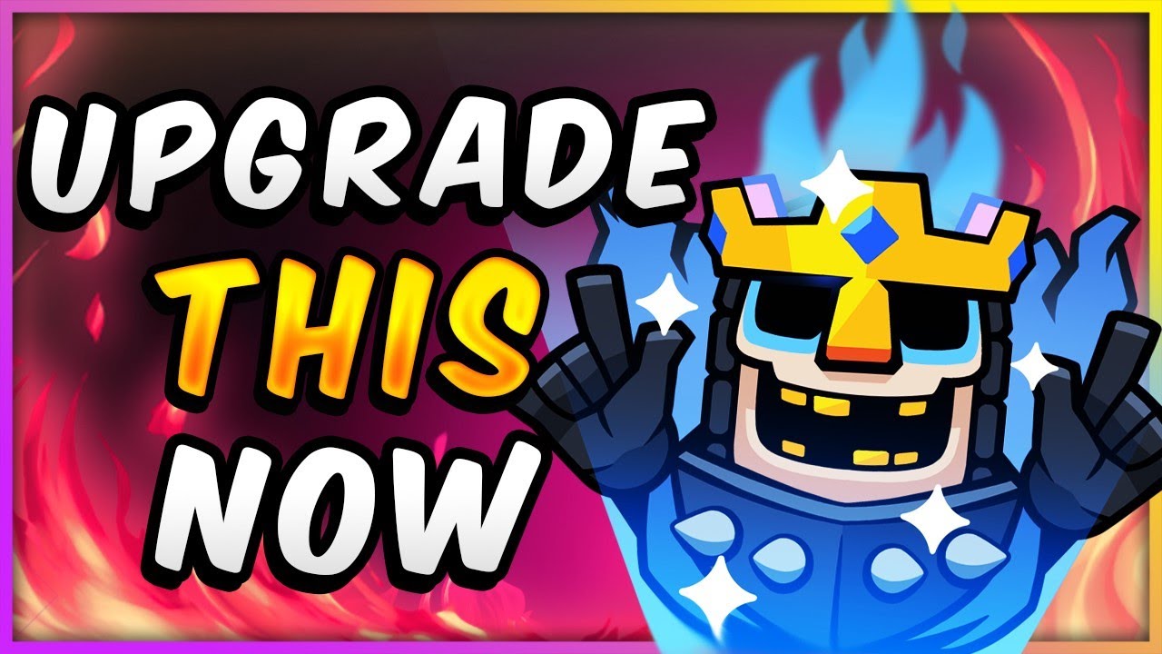 ENDLESS NO SKILL SPAM! BEST SKELETON KING DECK in CLASH ROYALE 💀