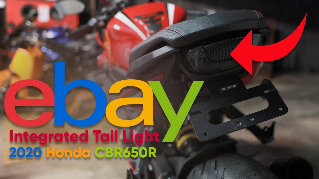 eBay CBR650R Integrated tail light install #cbr650r  #Honda #smallenginevelocity