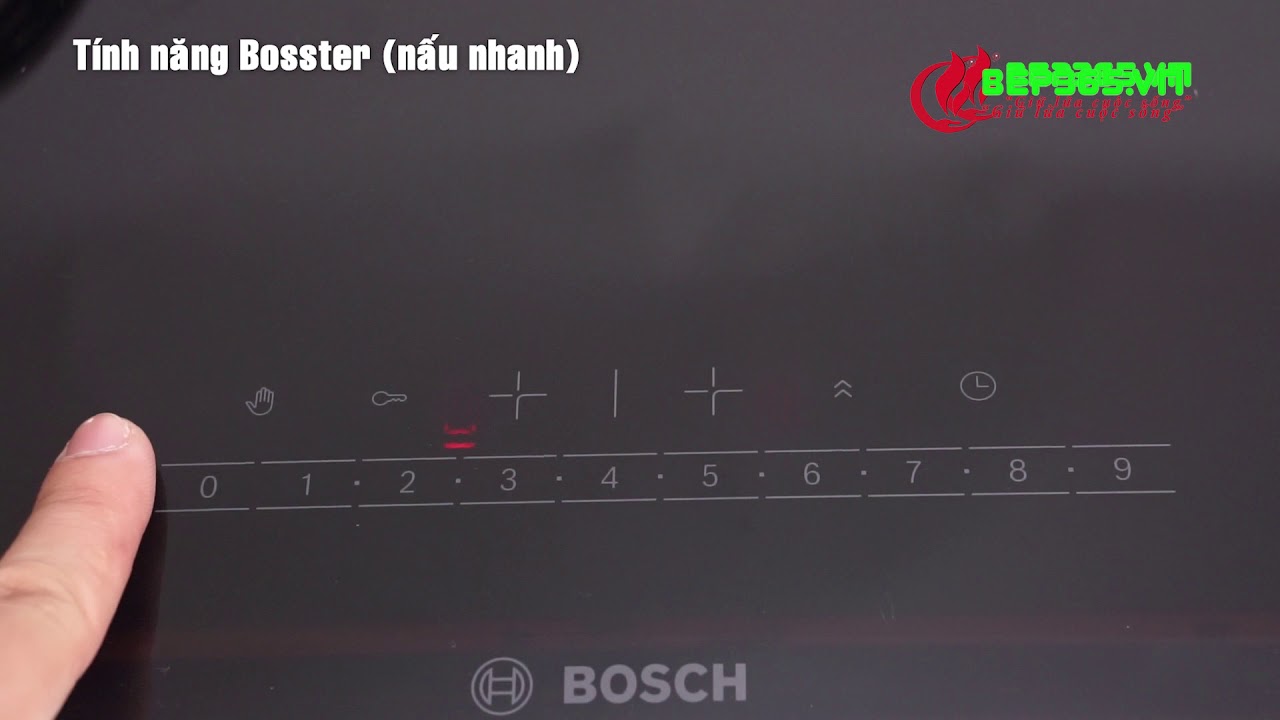 Bếp 365 - Hướng dẫn sử dụng Bếp từ BOSCH PPI82560MS