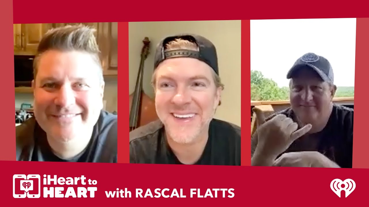 Rascal Flatts Make a Fan's Day with a virtual iHeart to Heart Chat!