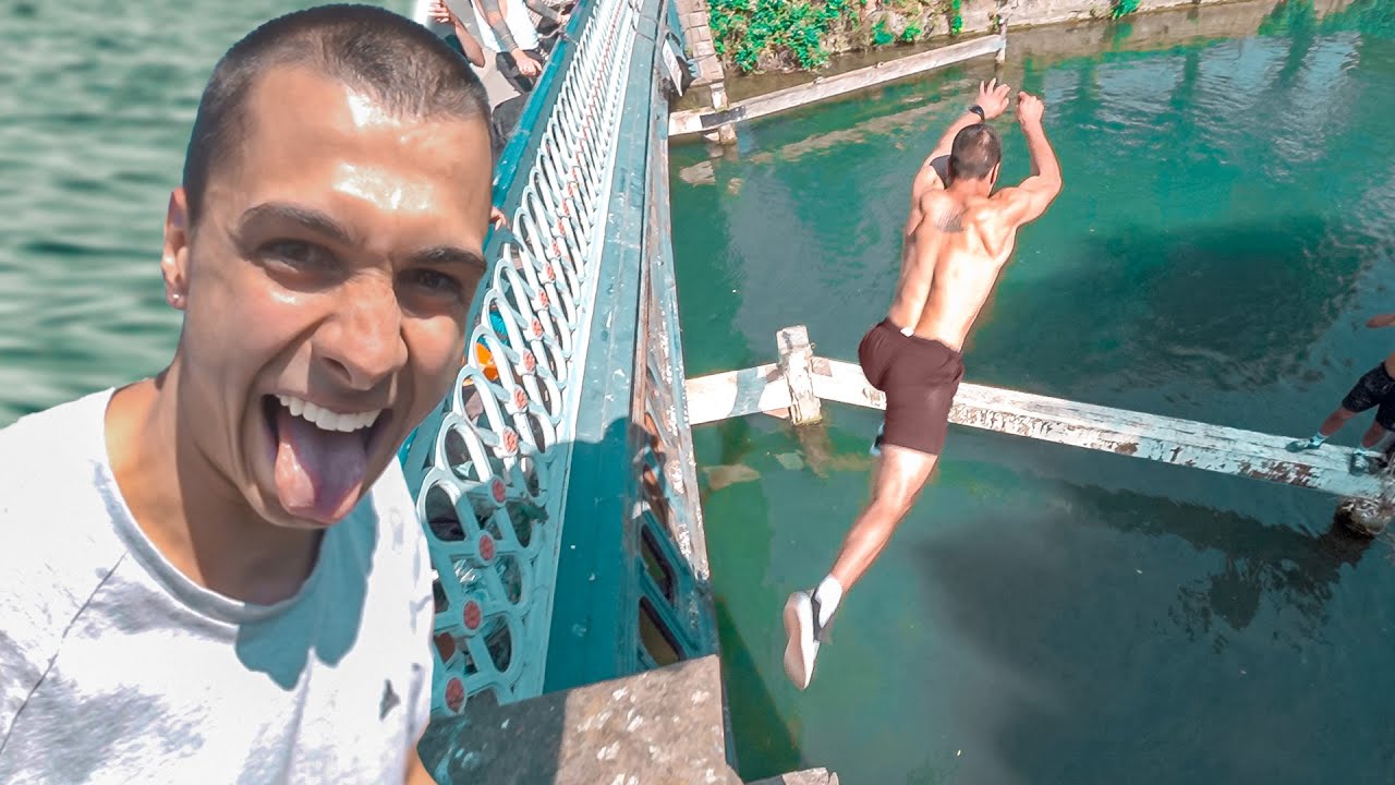 Parkour Water Challenges OXFORD (Stick Or Splash)