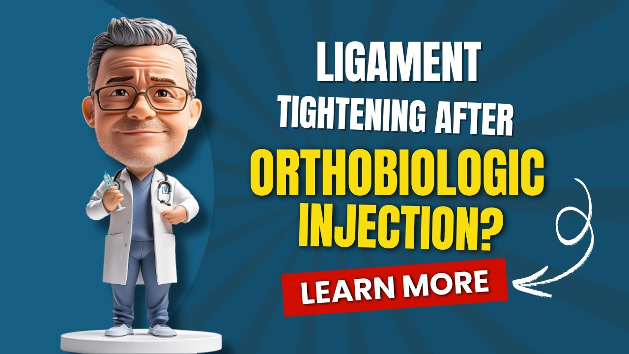 Ligament Tightening After Orthobiologic Injections May Explain What You Feel After the PICL