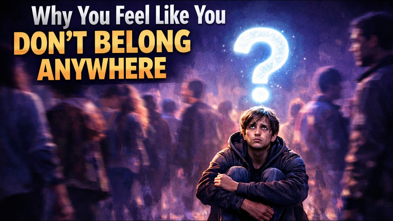 Why You Feel Like You Don’t Belong Anywhere (Psychology Explained)