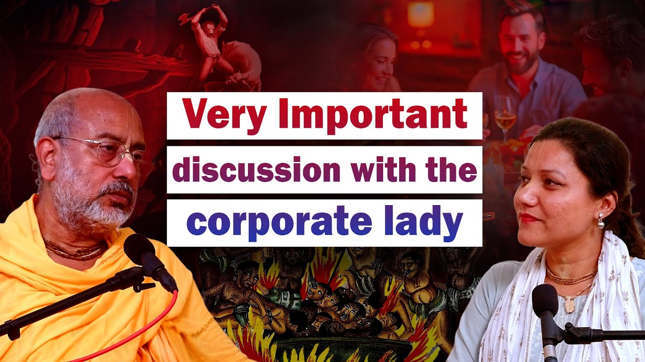 Very Important discussion with the corporate lady | #SGGM | #ntv #devotional #harekrishna