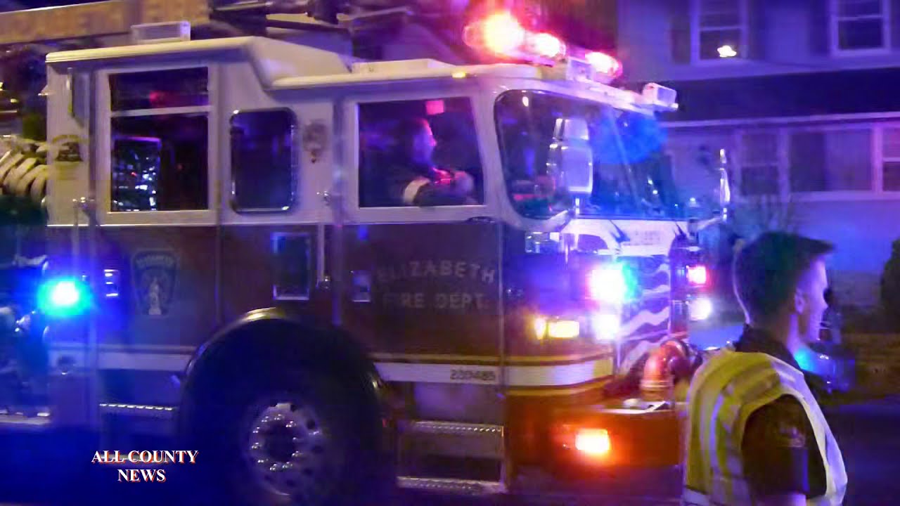 3-Alarm Building and Vehicle Fire, South Elmora Avenue, Elizabeth