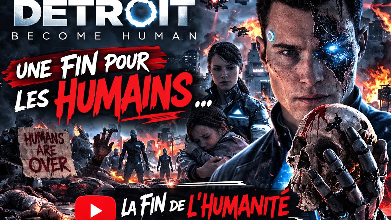 Une fin tragique pour les humains de Dedroid ??!! DEDROID BECOME HUMAN 