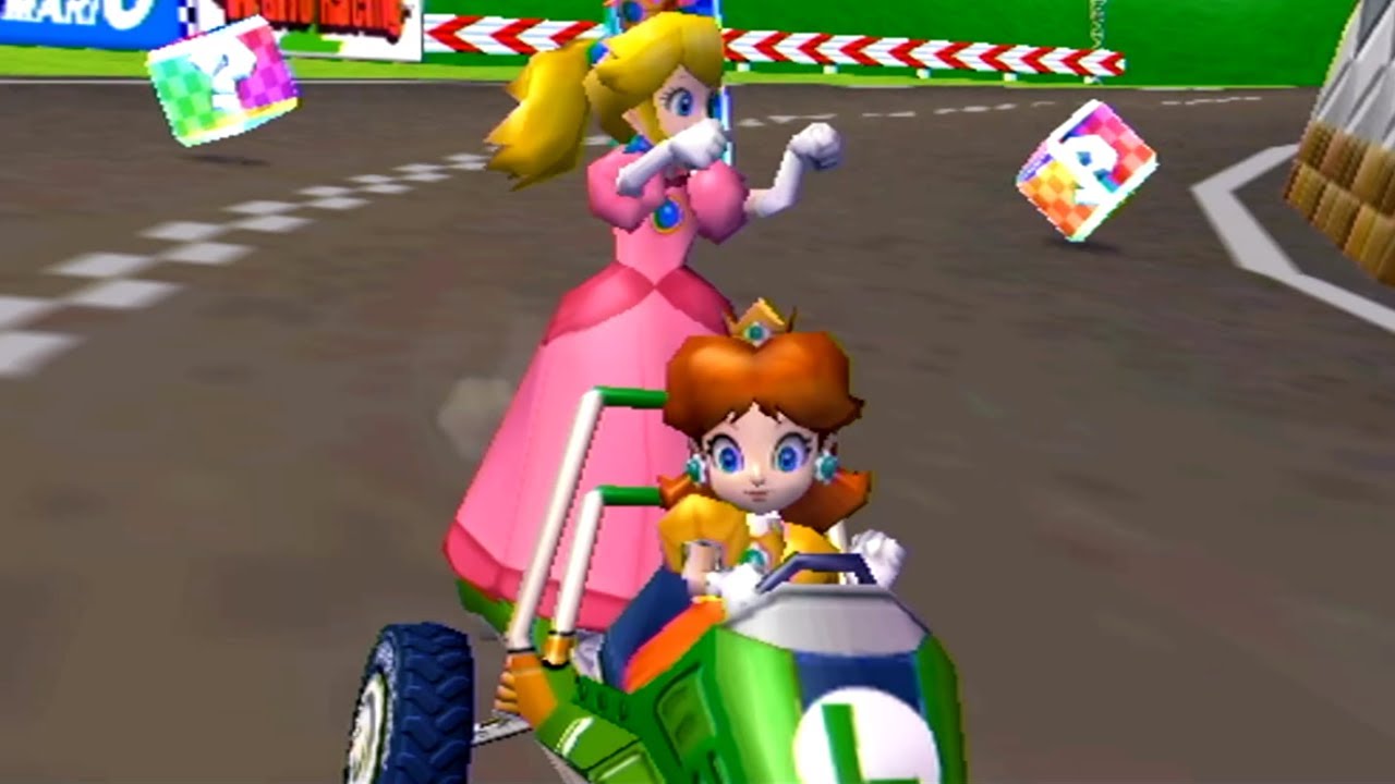Mario Kart Double Dash Plus - 100% Walkthrough Part 1 Gameplay - 50cc Mushroom Cup & DS Shroom Ridge