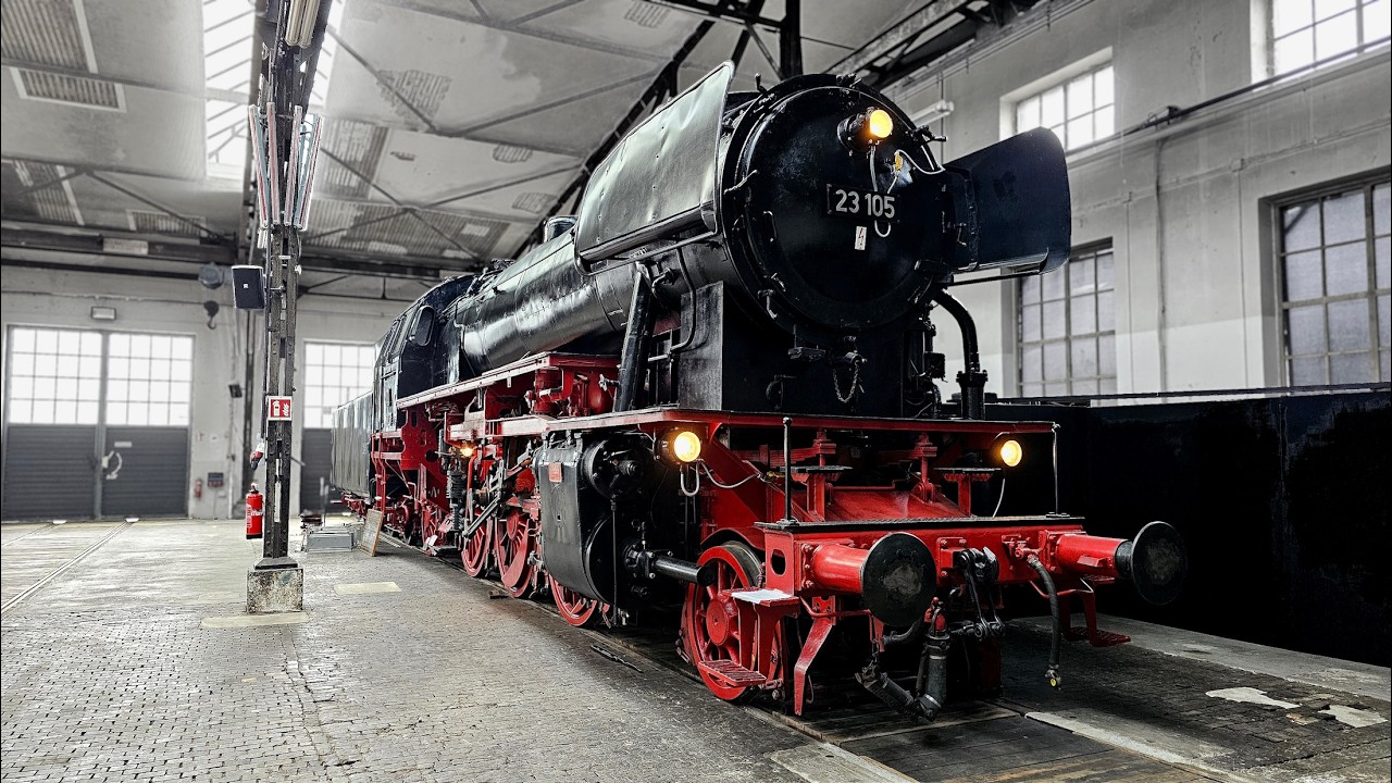 Warehouse Full of Trains: Stepping Back in Time at Bahnpark Augsburg