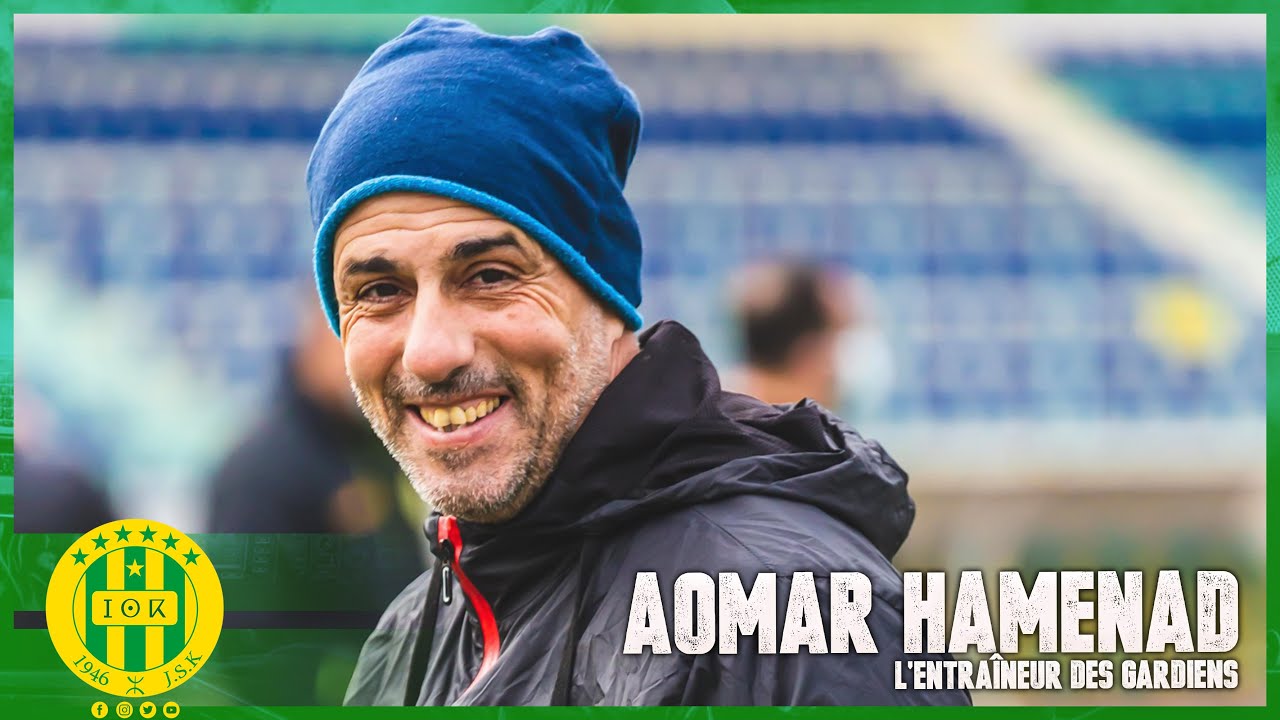 L'entra&icirc;neur des gardiens, Aomar Hamenad et ses lions &agrave; l'entra&icirc;nement.