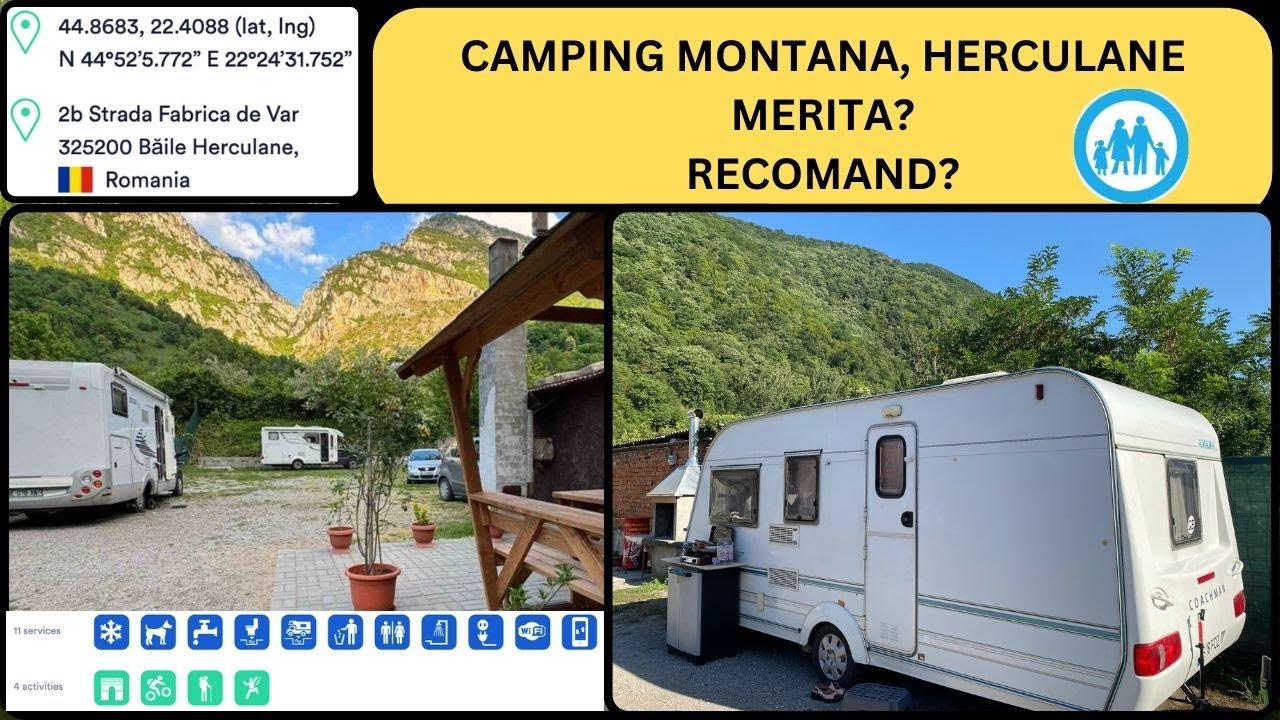 Camping MONTANA HERCULANE 2024 - Camp Montana ROMANIA PARK4NIGHT