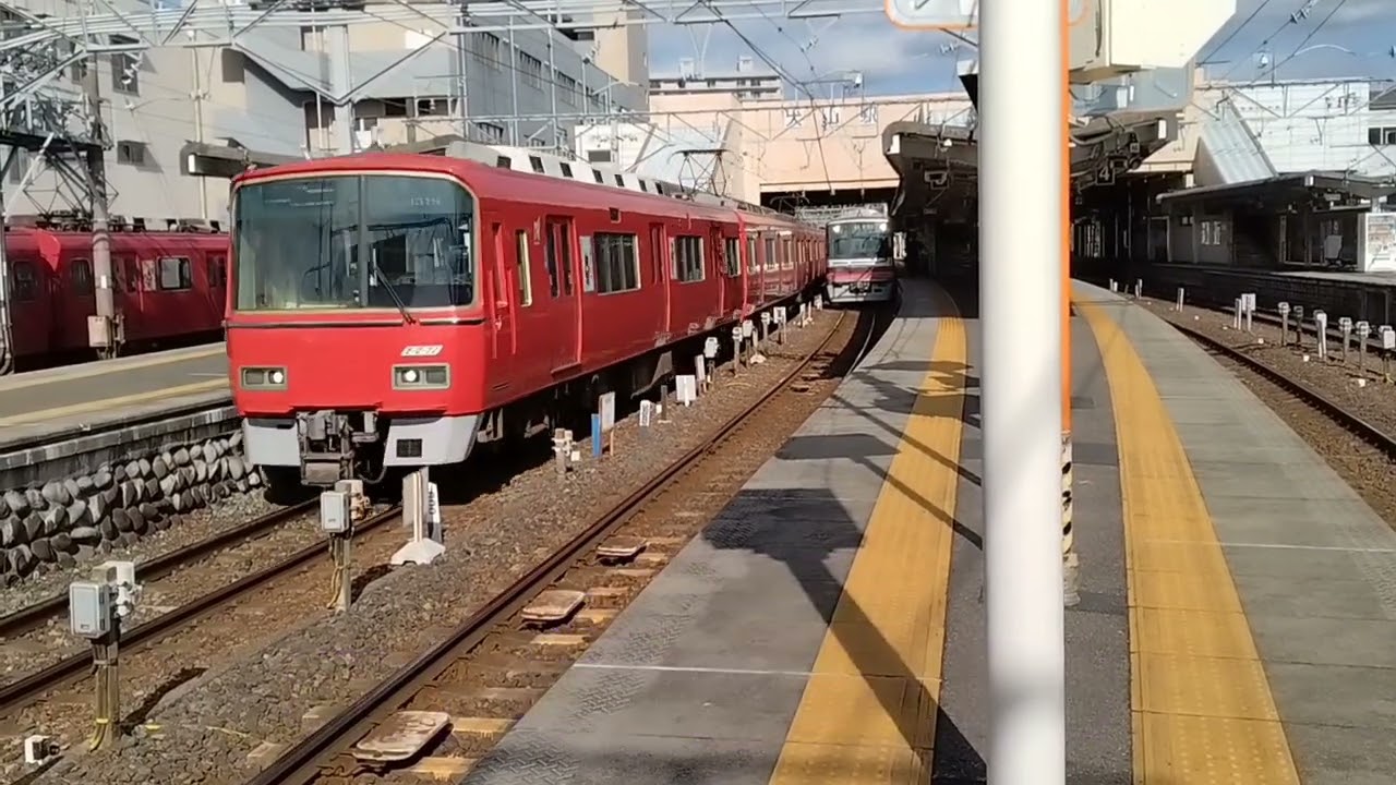 犬山駅　発着動画