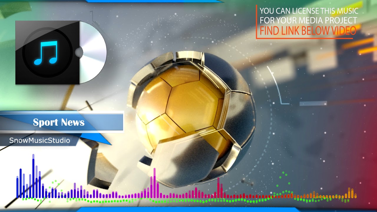 Sport News - Sport news background music theme / Royalty-free music/