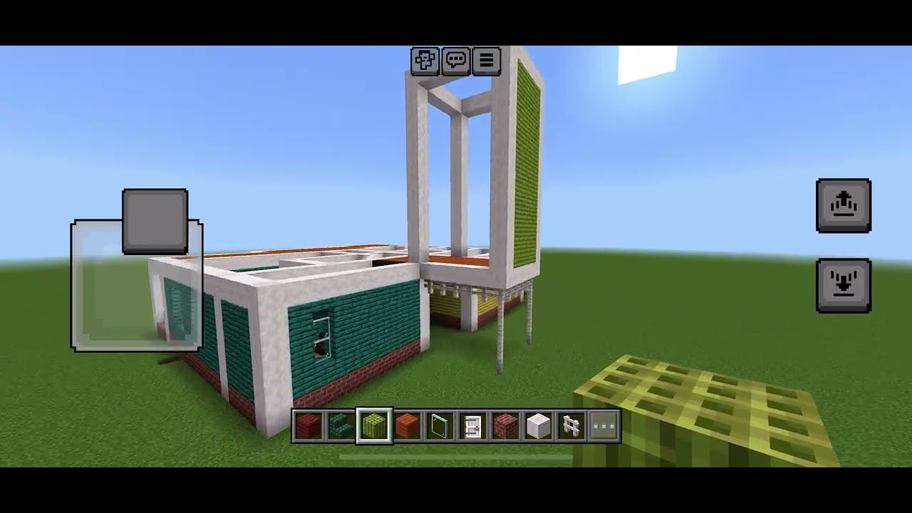 Building my own Hello Neighbor house in Minecraft part 2