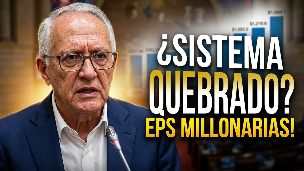 ‘Hay EPS con utilidades millonarias mientras dicen que el sistema está quebrado’: Ministro de Salud