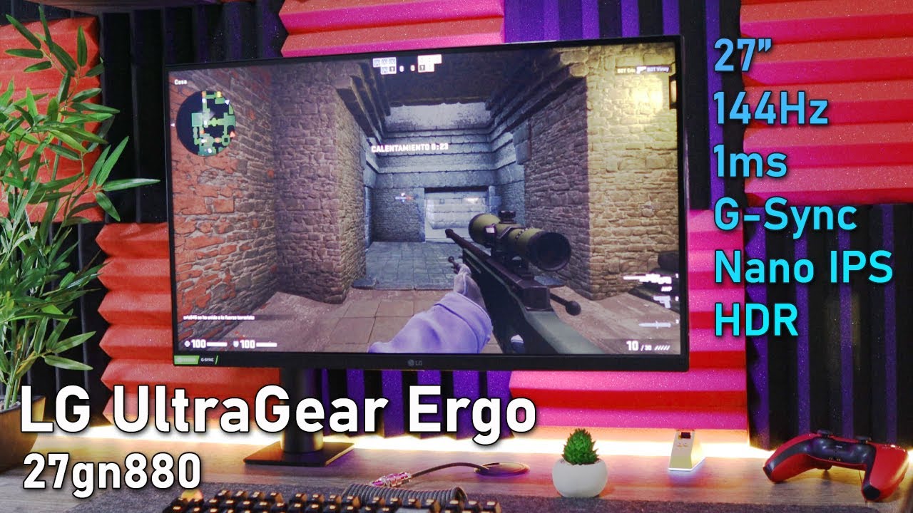 Monitor Gaming LG Ultragear Ergo 27GN88 1440p 144hz | Unboxing & Review