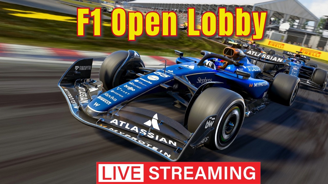 🔥 Live F1 Open Lobby Racing🔥