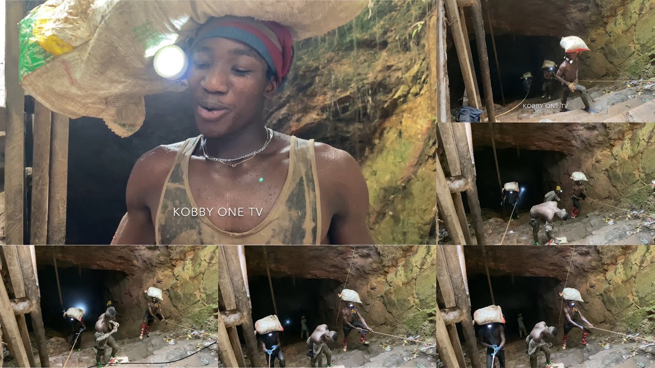 How the  Tarkwa gallamsey guys straggling  to get gold, jack guys, is not essay at all