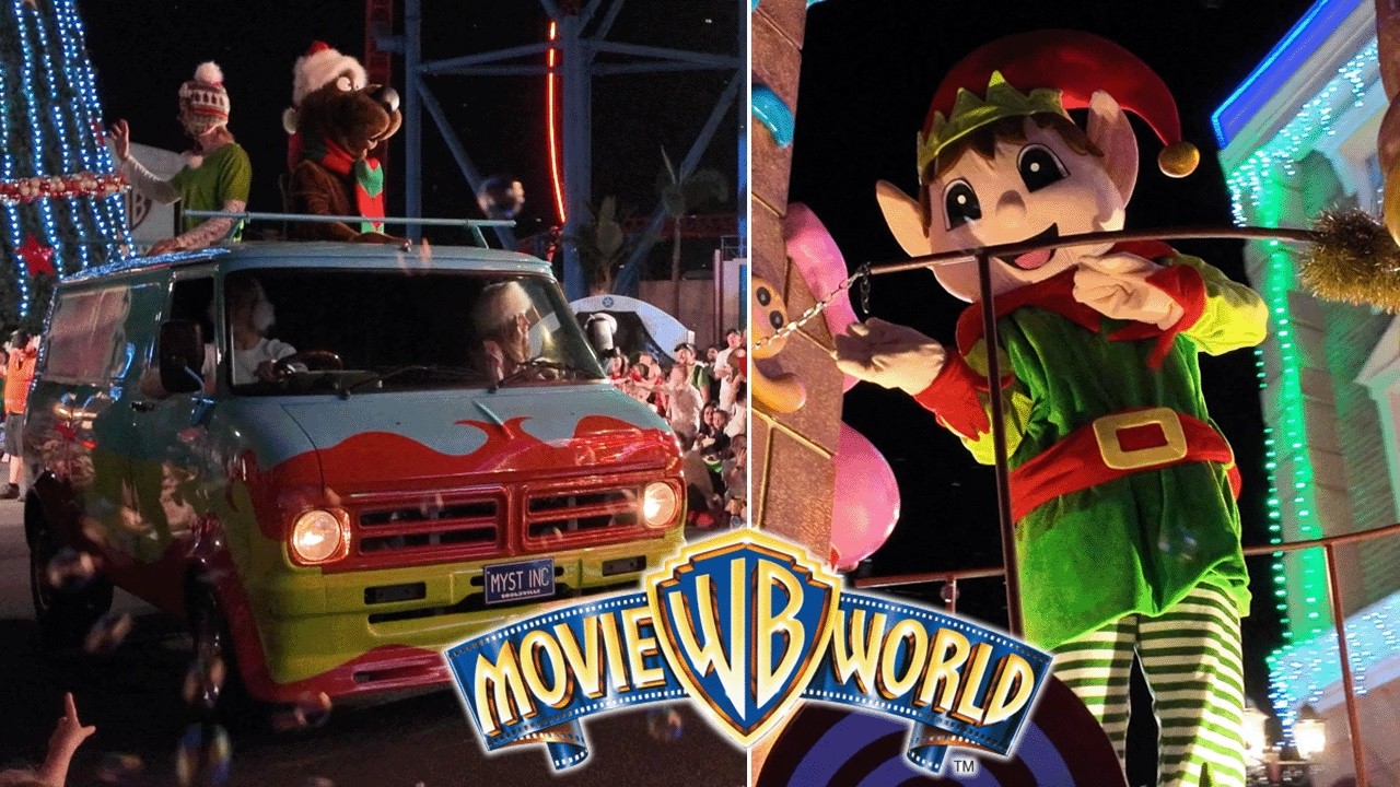 Movie World White Christmas Parade | Final Performance of 2024